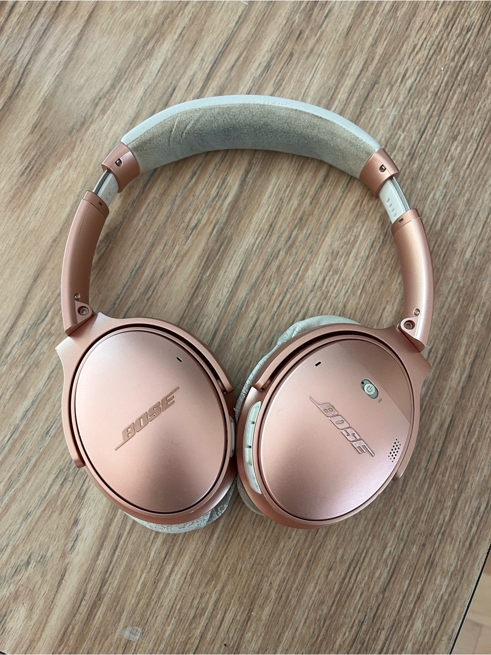Bose QuietComfort Wireless Headphones — Rose Gold Pink